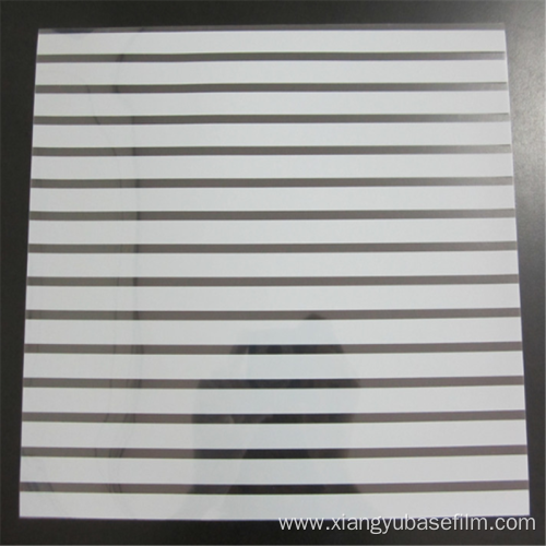 Office Glass Protection Anti-explosion Striped Solar Film